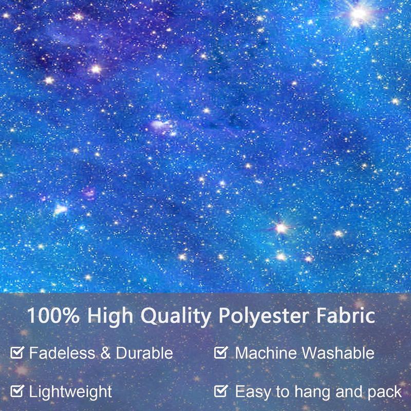 Galaxy Pattern Tapestry, 1 Count Wall Hanging Decor for Home Living Room Bedroom Dormitory