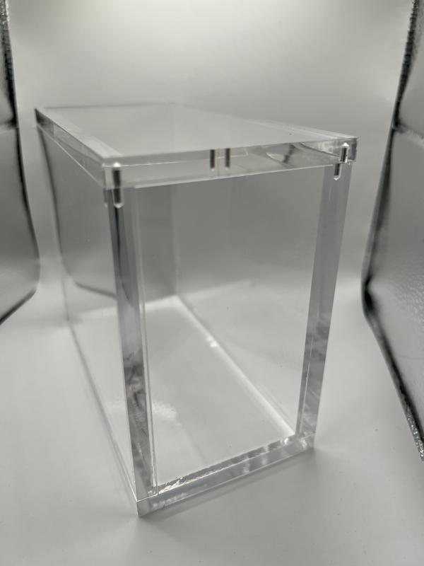 Casemon Acrylic Display Case One Piece OP-1 WHITE Bottom   OP 3-7 Booster Box Organiser