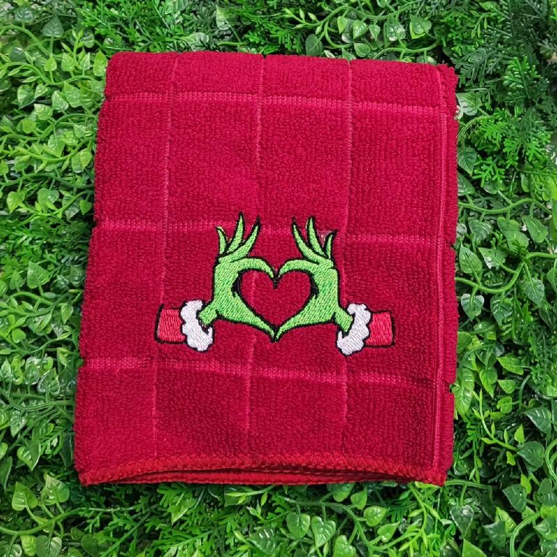 Grinch Christmas Towel