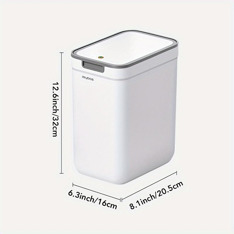 Joybos Wall-Mounted Bathroom Trash Can: Sealed Odor, No Touch, Saving Space rachael  ray