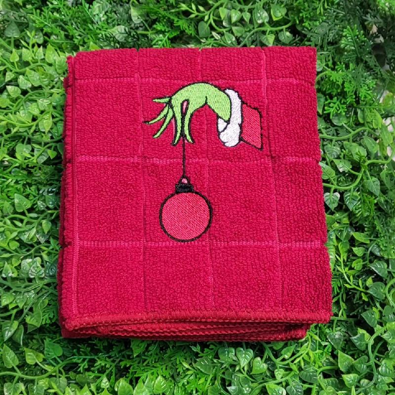 Grinch Christmas Towel