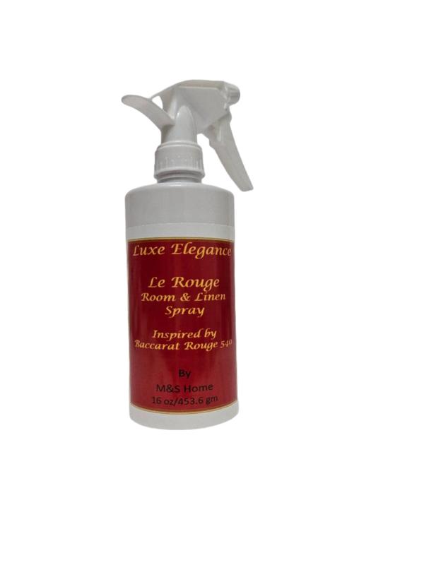 Luxe Elegance Le Rouge Room & Linen Sray 16 oz