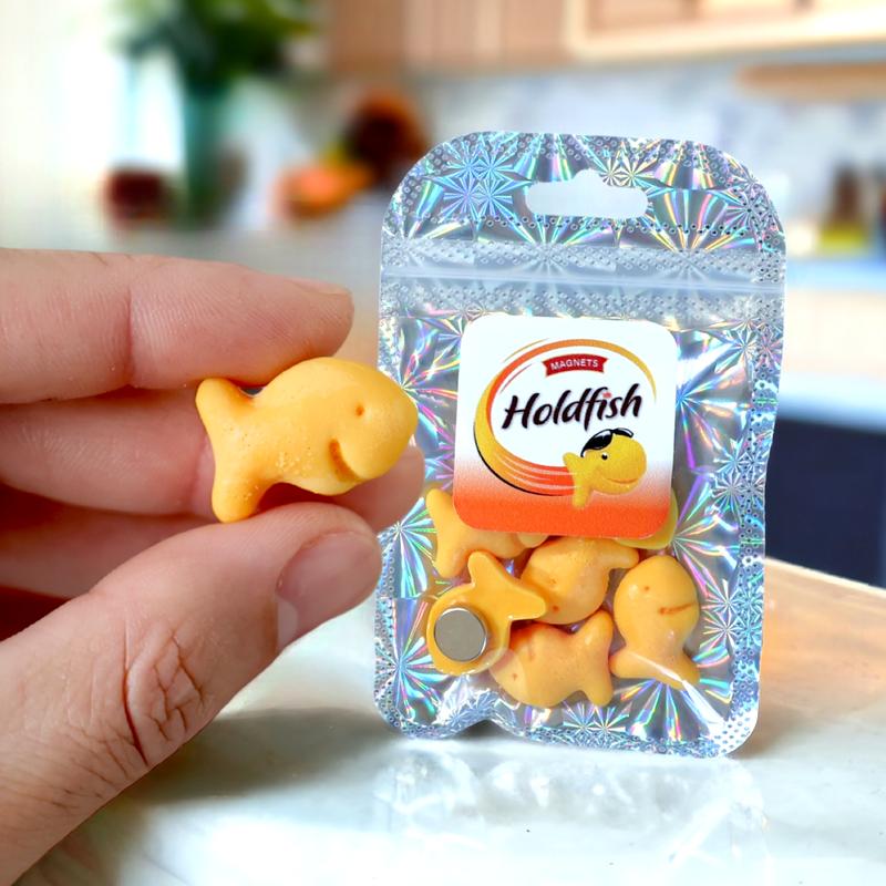 Goldfish Fridge Magnets Magnet Set of 6 Pcs, Cool Gift