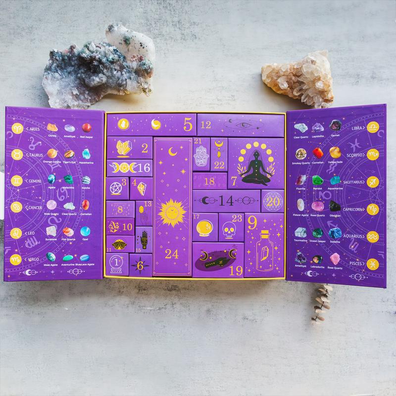 Crystal Halloween Countdown Gift Box