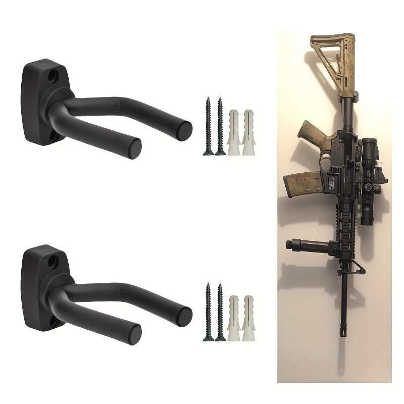 1 2pcs Tactical Stand: Tactical Hunting Vertical Stand And Wall Storage Display For Guitars, Baseball Bats, Compound Bows