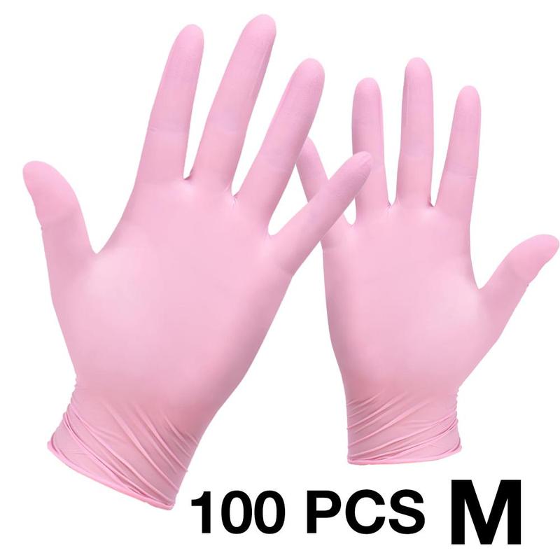 Disposable Durable Gloves, 100pcs Waterproof & Anti-slip Cleaning Gloves, Household Cleaning Supplies For Grooming & Cooking