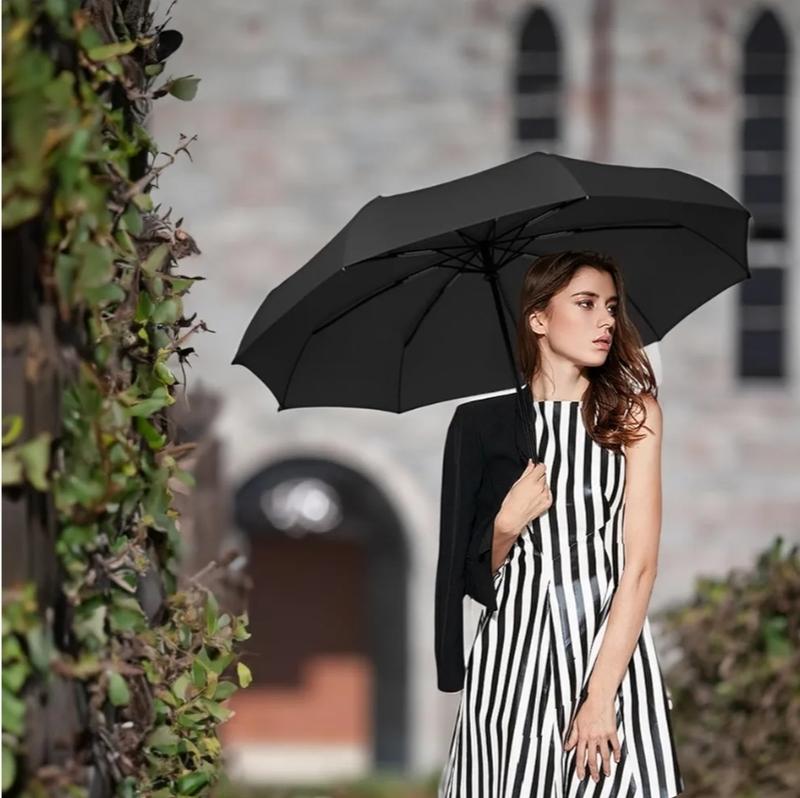 42 inch Windproof Travel Compact Umbrella-Automatic Umbrellas for Rain-Compact Folding Umbrella, Travel Umbrella Compact, Small Portable Windproof Umbrellas for Men Women Teenage.