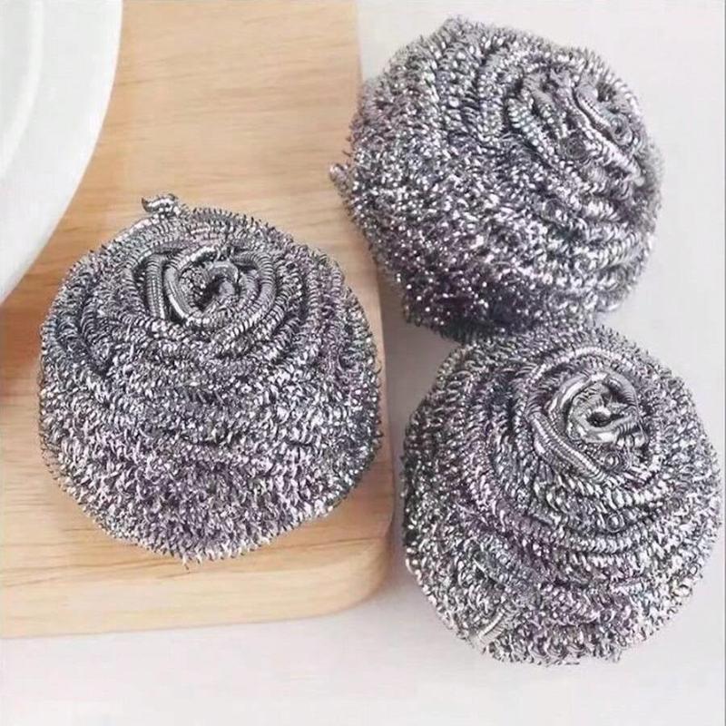 Stainless Steel Dishwashing Ball, 10pcs 40pcs Dishwashing Ball, Kitchen Cleaning Ball, Household Cleaning Tool for Kitchen