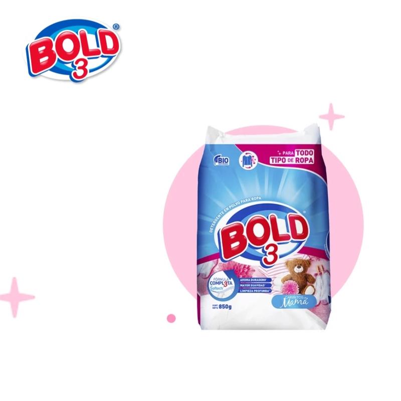 BOLD3 Laundry Detergent Powder - Unique Aromas for Perfect Clothes