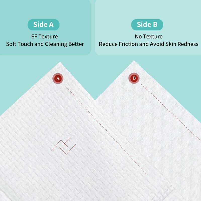 Ditoi Disposable Face Towels 10''x12'' Normal Size Single-Use