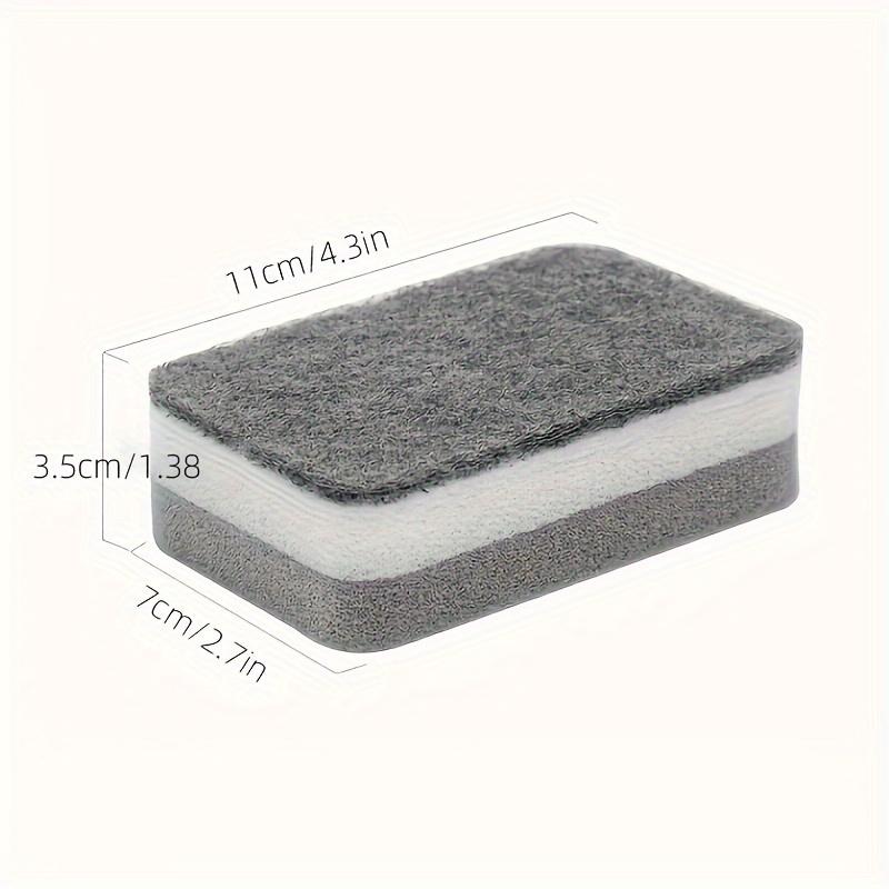 12 24pcs Premium Double-Sided Melamine Scouring Sponge - Super Absorbent, Non-Scratch, Durable, and Multifunctional Cleaning Tool for Bathroom, Kitchen, Patio, and Toilet - Ideal for Household Cleaning and Dishwashing