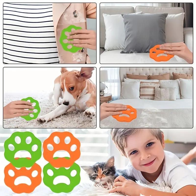 1 Set Random Color Pet Hair Remover for Laundry, Reusable Washing Machine Hair Remover, Pet Fur Catcher for Pet Fur Hair Lint Dander