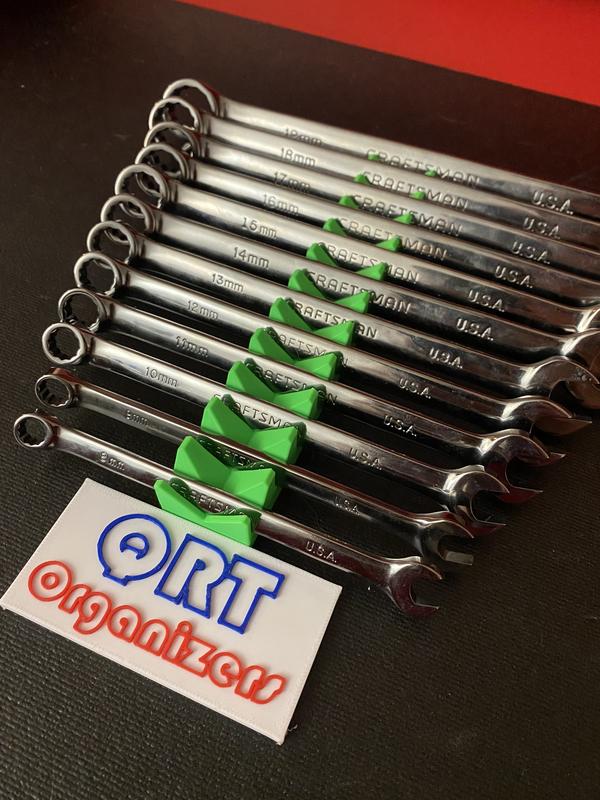 QRT Basic Slanted Wrench Organizer Racks