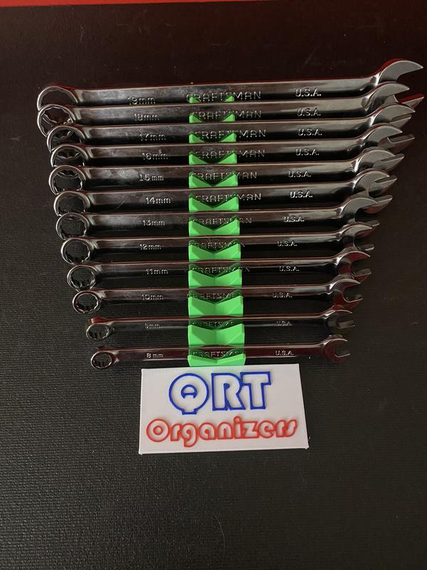 QRT Basic Slanted Wrench Organizer Racks