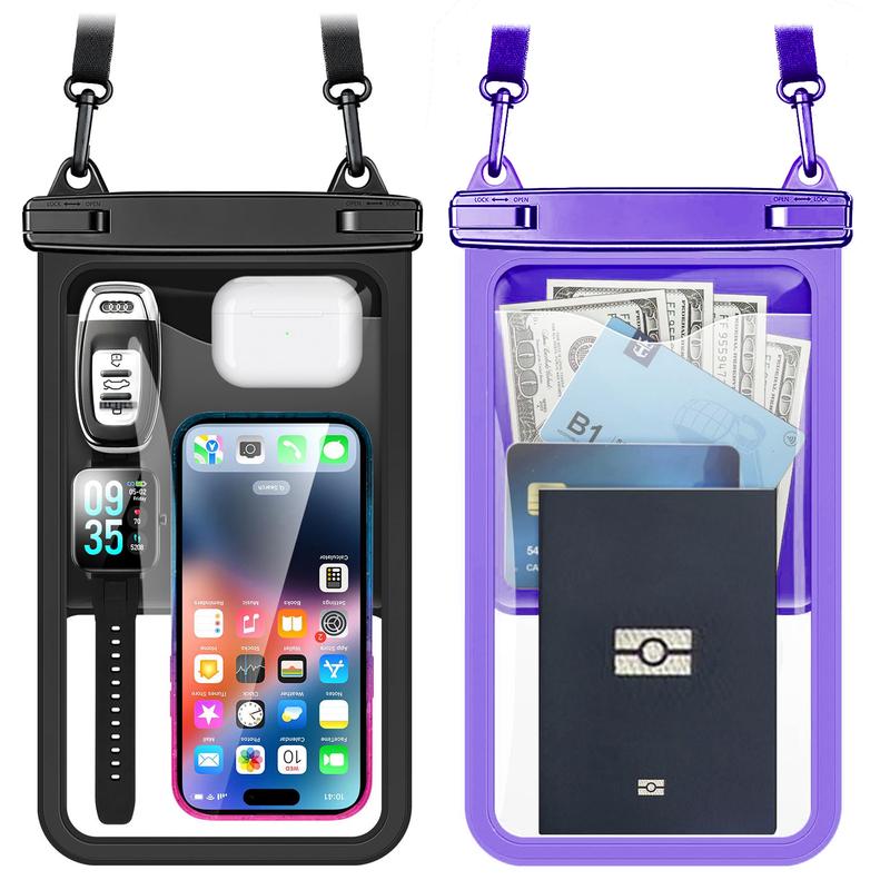 SeSe Code Waterproof Phone Pouch, Universal Case Compatible for IP 15 14 13 12 Pro Max Plus Up to 8.3