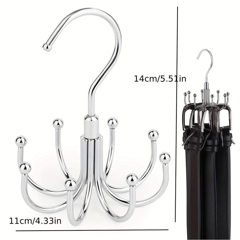 360° Rotating Bra Hanger, 1 Count Stainless Steel Tank Top Hanger, Durable & Fashionable Space Saving Hanger for Closet, Home Decoration Hooks