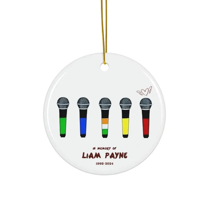 Liam Payne Band Member Tribute Decoration, Keepsake, Memorial Gift, Holiday Decor, One Direction Ornament