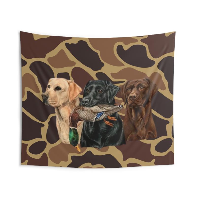 Duck Hunting Camo Tapestry Poster For Decorate Clubs Concerts Bars University Dormitories Living Rooms Bedrooms