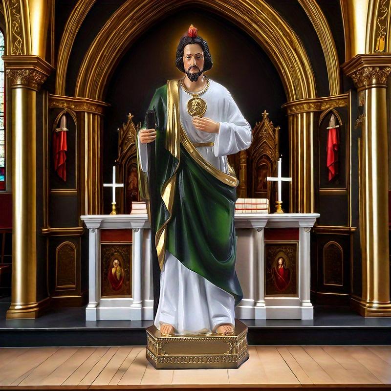 St. Jude's statue: the perfect religious decoration for homes, offices, and outdoor spaces Ornaments