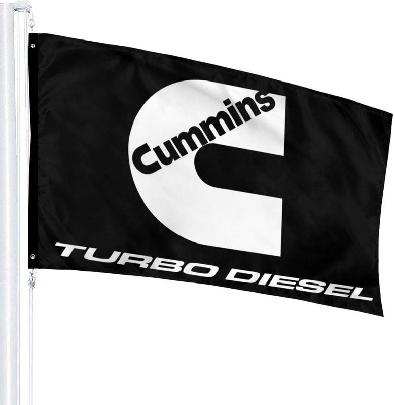 Cummins Banner Flag Turbo Diesel Engine 3X5FT Banner