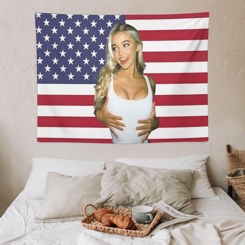 Livvy Star Dunne Flag Tapestry Wall Tapestry Poster Suitable for Indoor and outdoor Decoration Merch 30