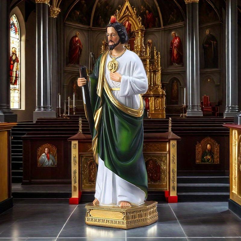 St. Jude's statue: the perfect religious decoration for homes, offices, and outdoor spaces Ornaments