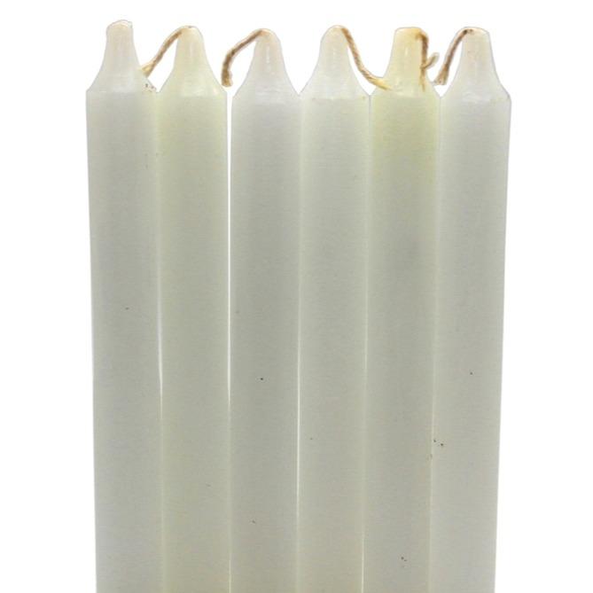 Unscented Assorted 6-Pack Decorative Candles for Home, Meditation, and Special Occasions 6