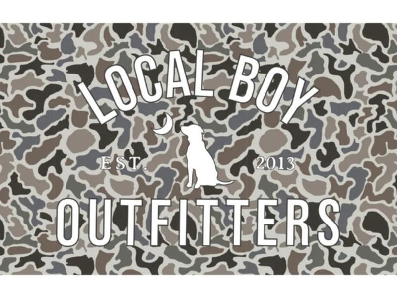 Camo LBO Logo Flag | Local Boy Outfitters