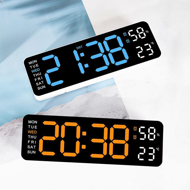 Digital Clock, 1 Count Multifunctional Electronic Clock, Simple Digital Clock, Desktop Table Clock, Home Decor, Room Decor, Gift Ideas