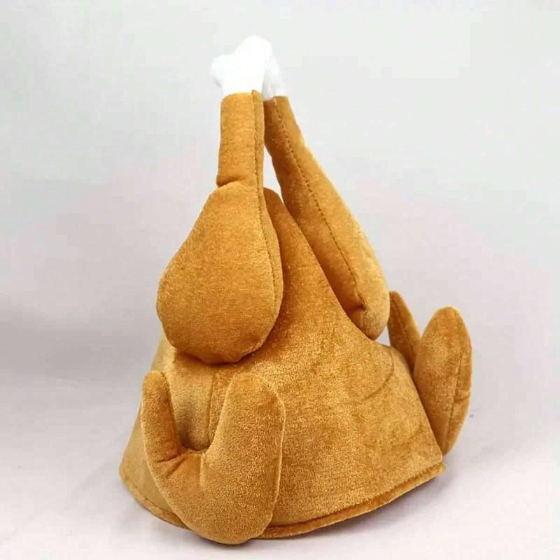 unny Turkey Leg Hat For Halloween, Thanksgiving And Christmas - Hand Wash Only, Perfect For Parties And Gifts