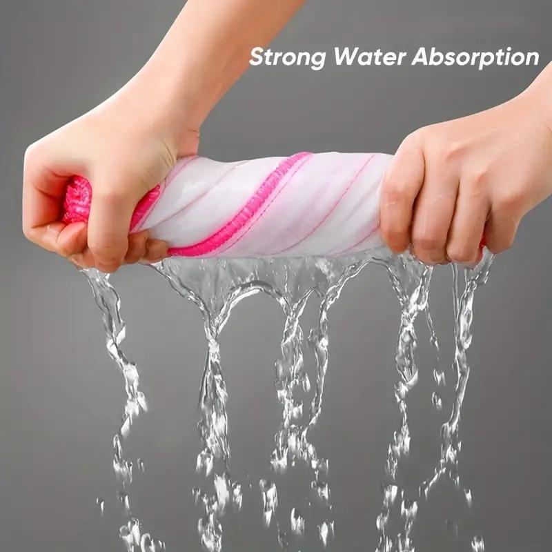 Dish Cleaning Cloth, 10pcs Household Reusable  Water Absorption  Dish Wall Desk  Cleaning Rag,  Home Care Supplies for Kitchen Bathroom Living Room Office Dormitory