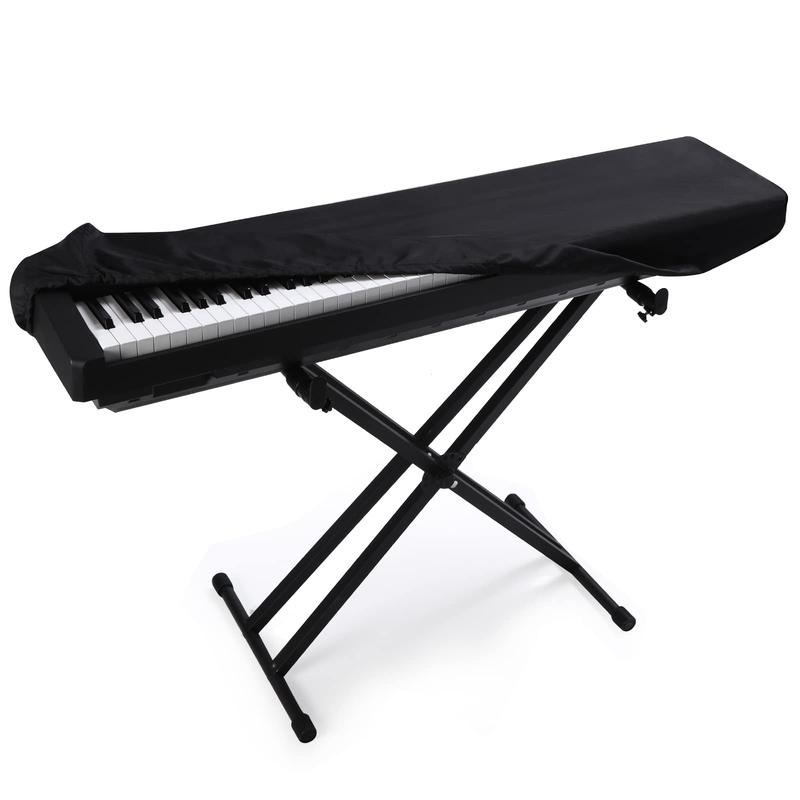 88 Keys Electric Piano Keyboard Dust Cover, Adjustable Electric Piano Keyboard Covers for Digital Electric Pianos, Full Cover Elastic Lock Music