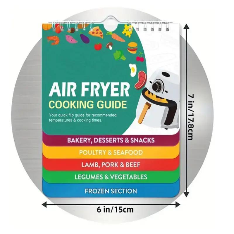 Air Fryer Magnetic Guide, 1 Count Cooking Time Chart Magnet, Kitchen Home Decor Magnet Accessories Supplies