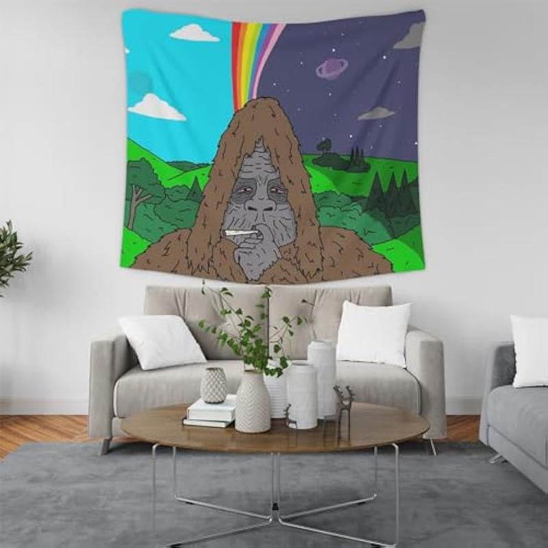 60'' x 40'' The Big Lez Show, Sassy The Sasquatch, Tripper Snipper Tapestry & Wall Hanging for Home Bedroom Living Room College Dorm Decor 150cm x 120cm