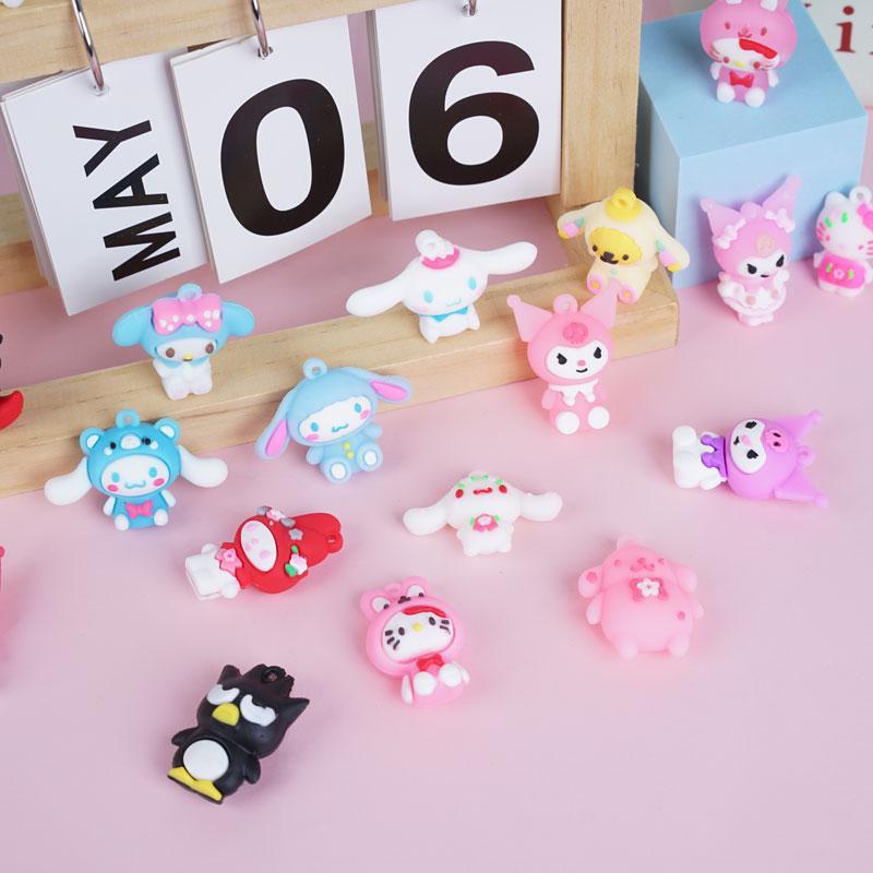 Sanrio Calendar Mystery Box, 1 Box Cute Cartoon Characters Mystery Boxes Decorations for Birthday Festival Gifts, Creative Desktop Ornaments, Halloween Gift, Christmas Gift