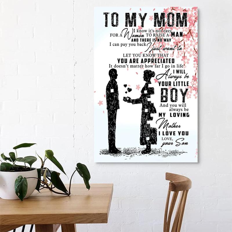 To My Mom Mother'day Gift Poster