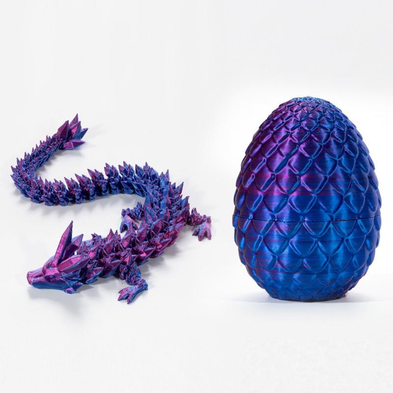 Room Decor 3D Dragon Egg Shaped Statue, Home Decor Artificial Dragon Design Toy, Decoration Craft for Home Gifts, Year of The Dragon Decoration, Party Supplies, Bedroom Decor, Boyfriend Gifts, Men Gifts