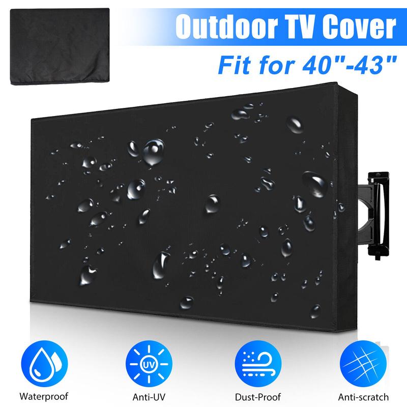 Outdoor TV Cover Waterproof Weatherproof Television Protector Fit for 40-43 inch