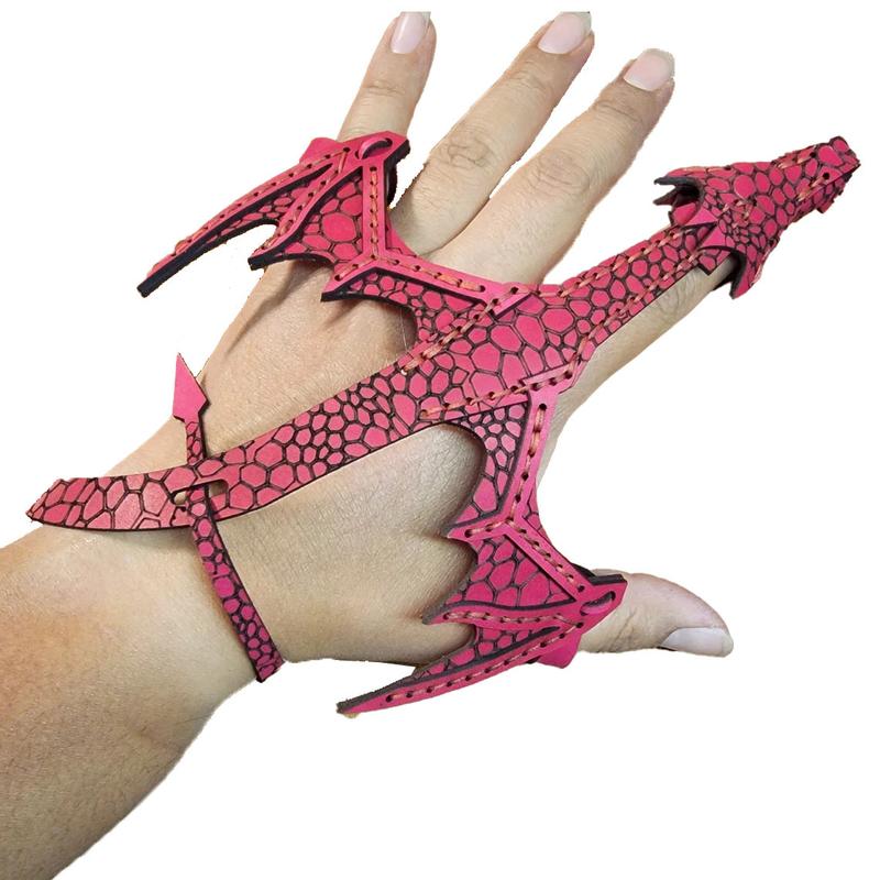 Leather Hand Dragon Bracelet Plastic Hand Decorations Halloween Funny