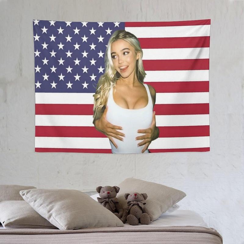 Livvy Star Dunne Flag Tapestry Wall Tapestry Poster Suitable for Indoor and outdoor Decoration Merch 30