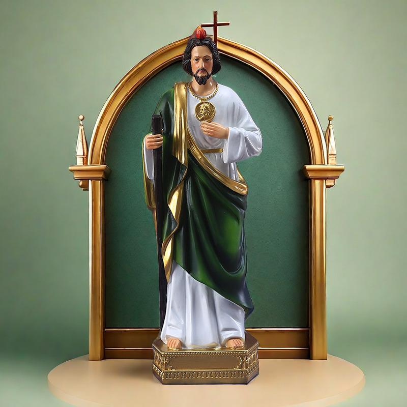 St. Jude's statue: the perfect religious decoration for homes, offices, and outdoor spaces Ornaments