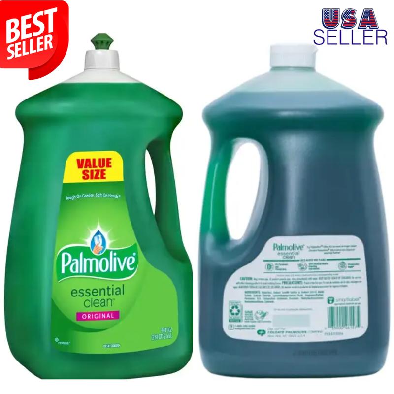 Liquid Dish Soap, Original 90 Oz. Green (2-Pack)