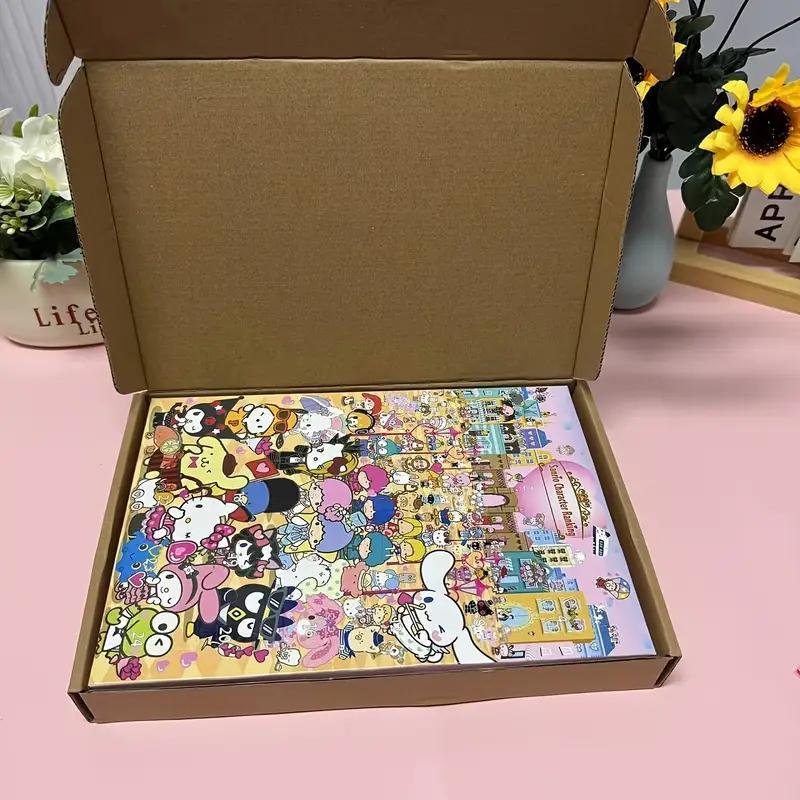 Sanrio Calendar Mystery Box, 1 Box Cute Cartoon Characters Mystery Boxes Decorations for Birthday Festival Gifts, Creative Desktop Ornaments, Halloween Gift, Christmas Gift