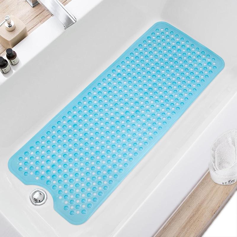 Bathtub & Shower Mat with Suction Cup Design, Bathroom Accessories Non-slip Folding Bath Mat, Bathroom Accessories, Bathroom Gadget, Home Essentials