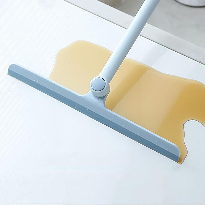 360° Rotatable T-shaped Glass Squeegee, Household Window Cleaning Tool, Durable Window Cleaning Brush, Home Care Supplies