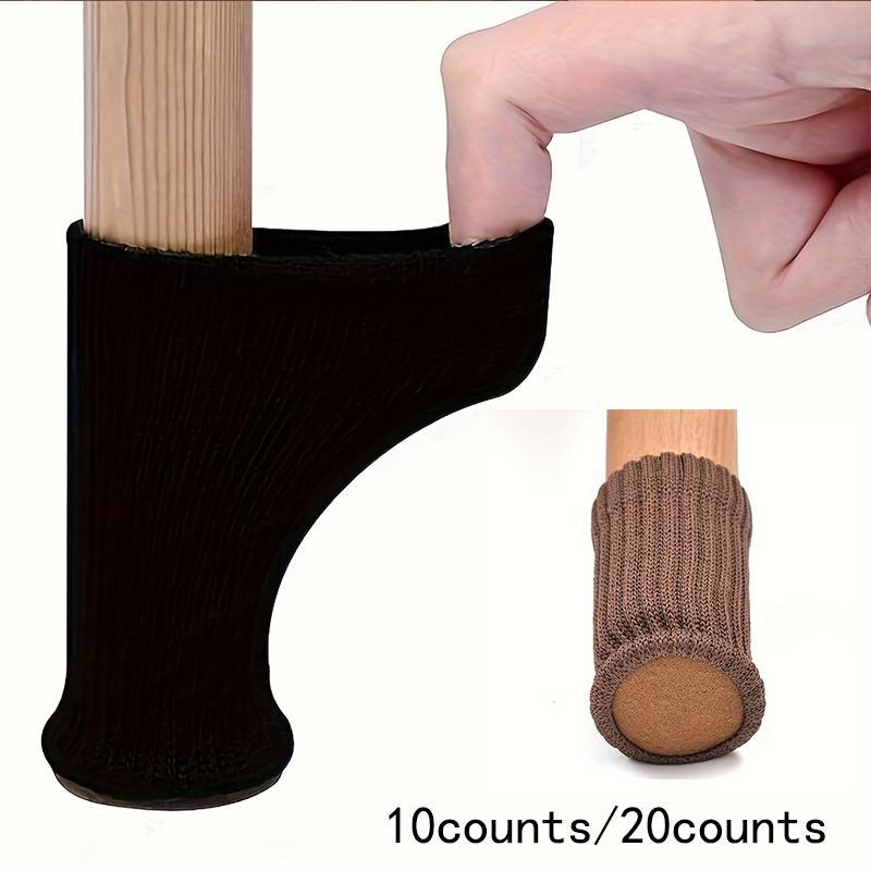 Cloth Table and Chair Leg-Socks, High Elastic Floor Protectors, Non-Slip Chair Leg Feet-Socks Covers, Furniture Caps Set