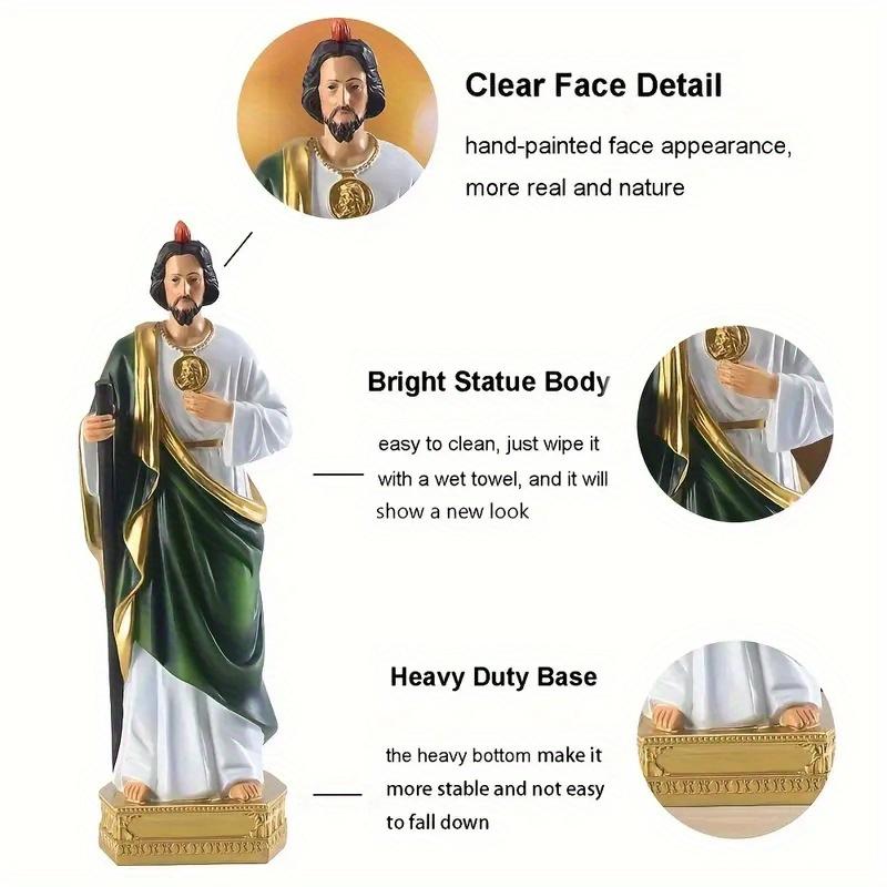 St. Jude's statue: the perfect religious decoration for homes, offices, and outdoor spaces Ornaments