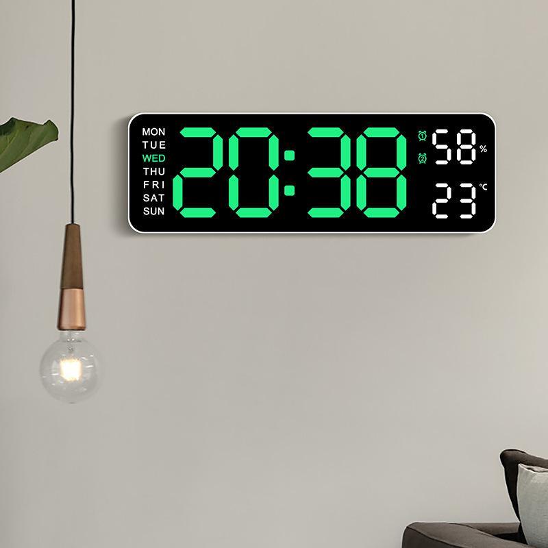 Digital Clock, 1 Count Multifunctional Electronic Clock, Simple Digital Clock, Desktop Table Clock, Home Decor, Room Decor, Gift Ideas