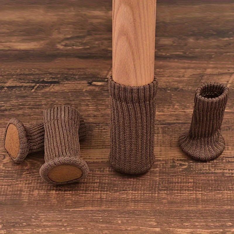 Cloth Table and Chair Leg-Socks, High Elastic Floor Protectors, Non-Slip Chair Leg Feet-Socks Covers, Furniture Caps Set