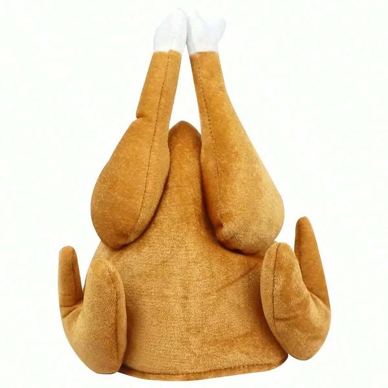 unny Turkey Leg Hat For Halloween, Thanksgiving And Christmas - Hand Wash Only, Perfect For Parties And Gifts